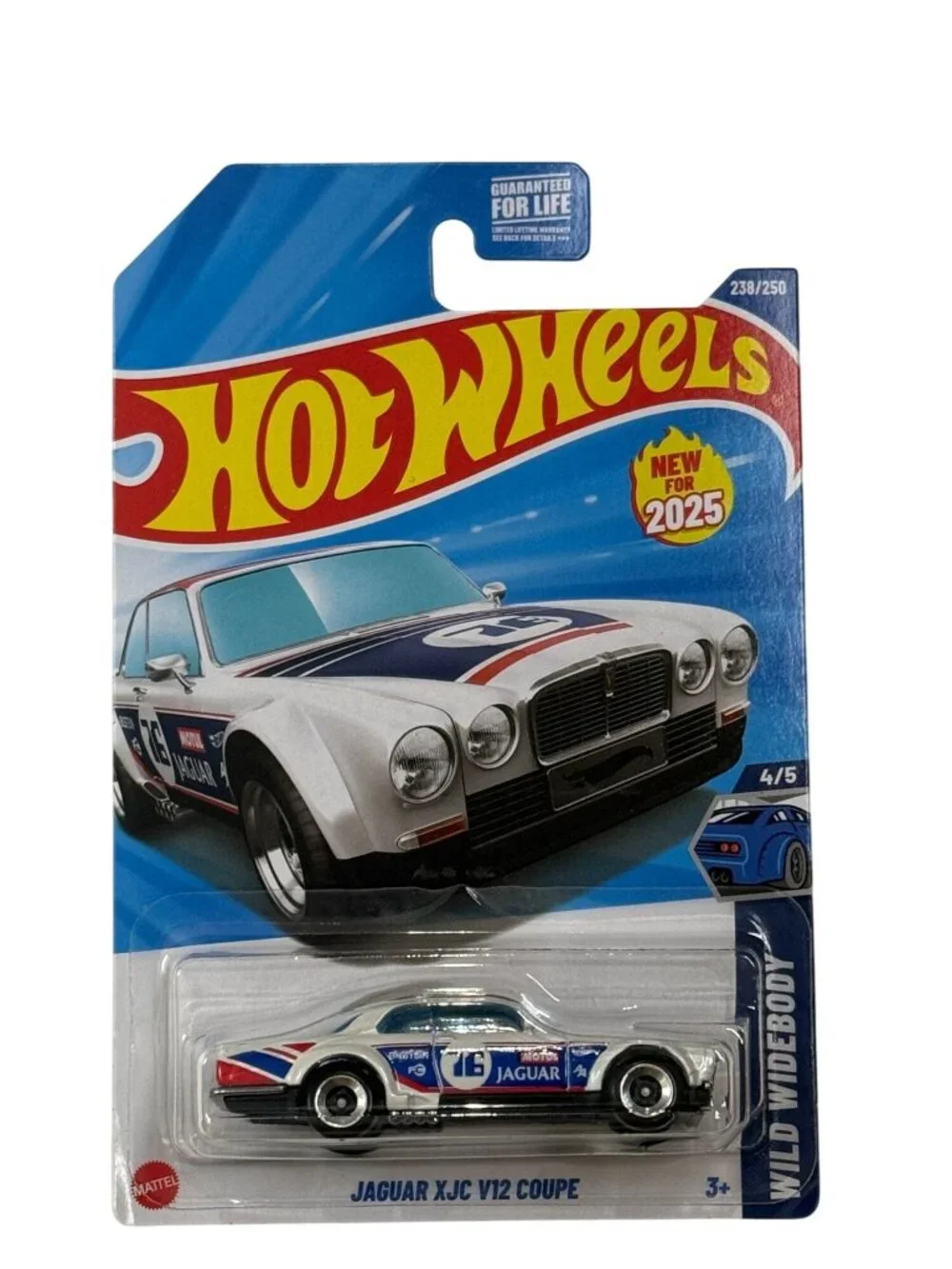 Hot Wheels 2025 Jaguar XJC V12 Widebody 4/5 Diecast